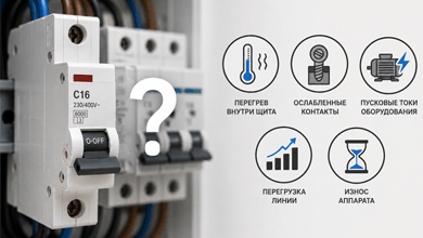 Почему автомат срабатывает без видимой причины