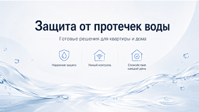 Как система защиты от протечек помогает избежать затопления