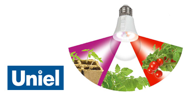 Мультиспектральная лампа A60 Multipplant от Uniel для оптимального роста растений