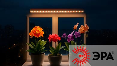 Линейные полноспектральные фитосветильники ЭРА высокой мощности — новинки сезона