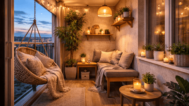 Освещение балконов и лоджий