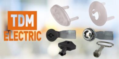 Заглушки для розеток и замки для электротехнических шкафов от TDM ELECTRIC