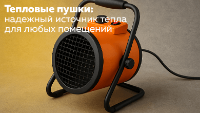 Тепловые пушки: надежный источник тепла для любых помещений