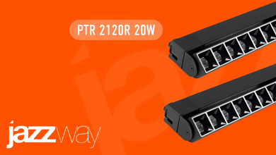 Обновлённые трековые прожекторы PTR 2120R 20W от Jazzway  