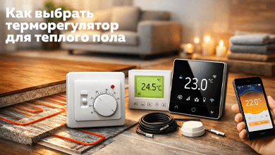 Как выбрать терморегулятор для теплого пола