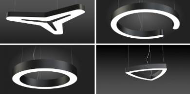 Дизайнерские безрамочные светильники серии FLD от Световых Технологий