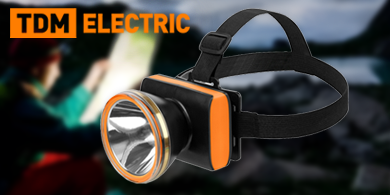 Яркие новинки: налобные фонари TDM ELECTRIC