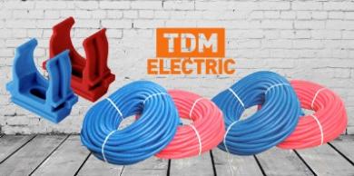 Крепёж-клипсы для красной и синей гофры от TDM ELECTRIC