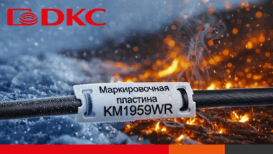 Всепогодные маркировочные пластины ДКС для термотрансферной печати