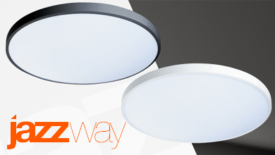 Новинка от Jazzway: светильник PPB OPAL 36W в чёрном исполнении