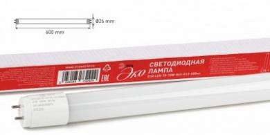 Поступление на склад ламп LED G13 10Вт 6500К 910Lm 260В T8 Б0032975 от ЭРА