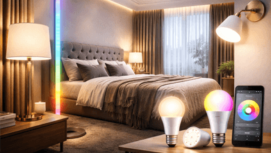 Как и с помощью чего создать правильное освещение в спальной комнате?