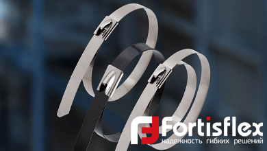 Fortisflex представляет новые стальные стяжки увеличенной длины – до 1600 мм