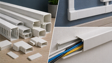 Виды пластиковых кабель-каналов и их характеристика