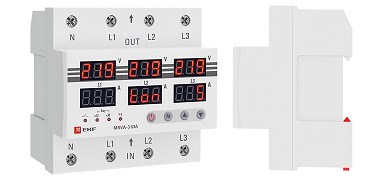 MRVA-3 от EKF  - полная защита трехфазной сети