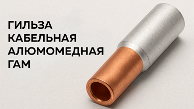 Гильза кабельная алюмомедная ГАМ: надёжное соединение меди и алюминия 