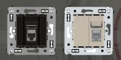 Интернет-розетки RJ45 «Avanti» от ДКС со скоростью до 10 Гбит/с