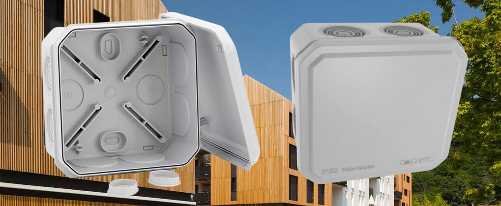 Новый конструктив ответвительной коробки «Express» 53800R от ДКС