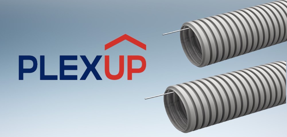 Лёгкая гофрированная ПВХ труба с зондом от PLEXUP Лёгкая гофрированная ПВХ труба с зондом от PLEXUP