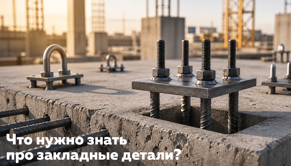 Закладные детали в строительстве: назначение, виды и особенности применения