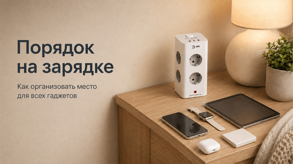 «Порядок на зарядке» — как организовать место для всех гаджетов.png «Порядок на зарядке» — как организовать место для всех гаджетов.png