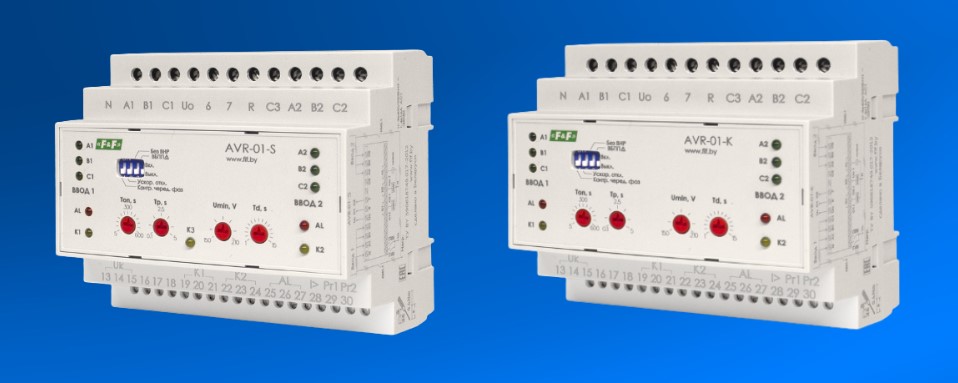 Обновленные AVR-01-K и AVR-01-S для блоков АВР 2.0, 2.1 от Евроавтоматика ФиФ Обновленные AVR-01-K и AVR-01-S для блоков АВР 2.0, 2.1 от Евроавтоматика ФиФ