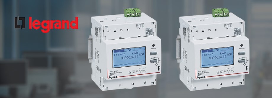 Счетчики электроэнергии на DIN-рейку серии EMDX3 от Legrand