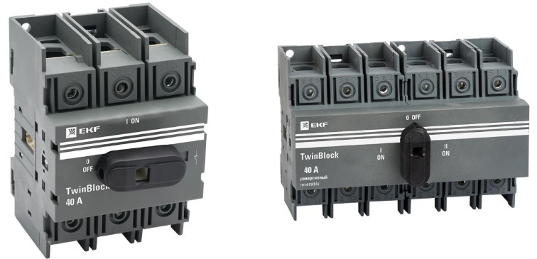 Рубильники TwinBlock от EKF