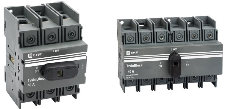 Рубильники TwinBlock от EKF Рубильники TwinBlock от EKF