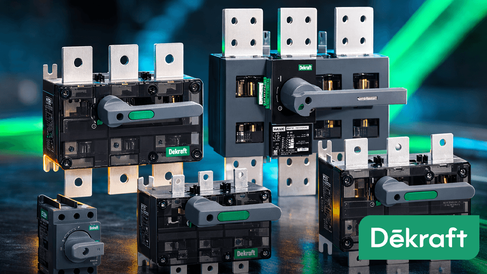 Систэм Электрик расширяет ассортимент: выключатели-разъединители ВР-100С Dekraft