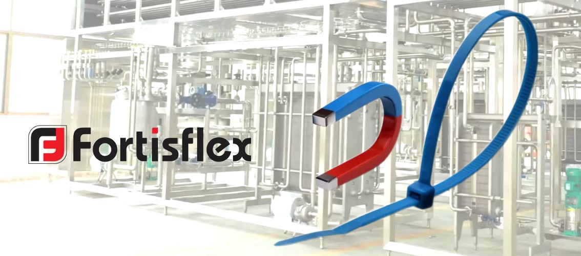 Металлодетектируемые стяжки КСС «Magnetic» от Fortisflex