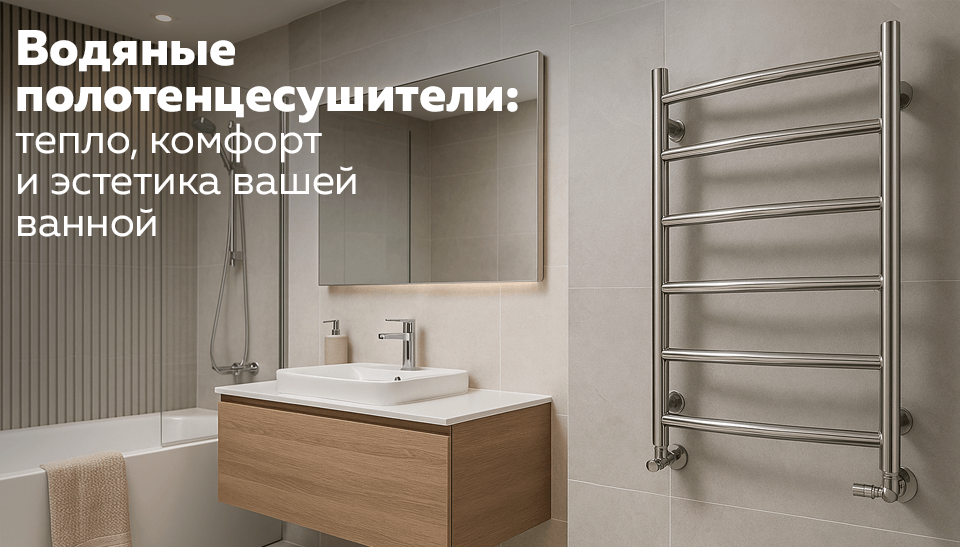 Водяные полотенцесушители: тепло, комфорт и эстетика вашей ванной Водяные полотенцесушители: тепло, комфорт и эстетика вашей ванной
