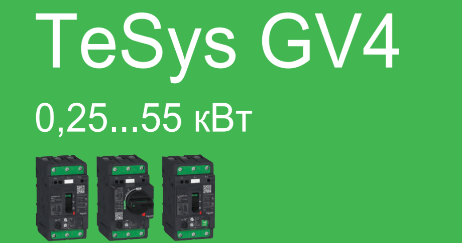 Серия TeSys GV4 Серия TeSys GV4