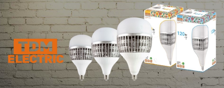 Светодиодные лампы высокой мощности серии «Народная» от TDM ELECTRIC