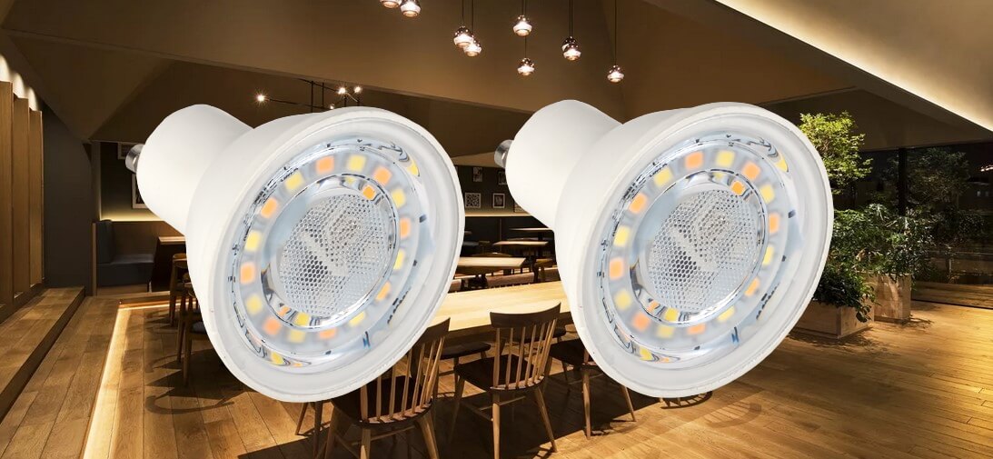 Умные лампы GU10 EKF Connect RGBW Умные лампы GU10 EKF Connect RGBW