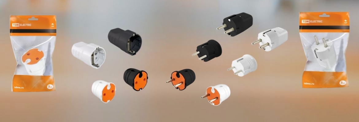 Кабельные розетки и штепсельные вилки от TDM ELECTRIC Кабельные розетки и штепсельные вилки от TDM ELECTRIC