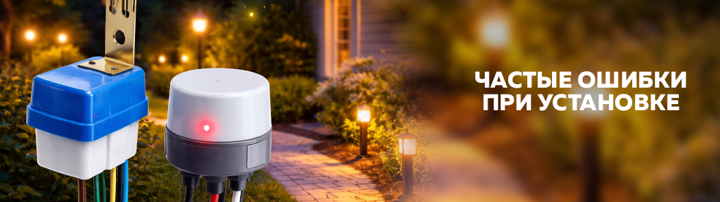 Частые ошибки при установке