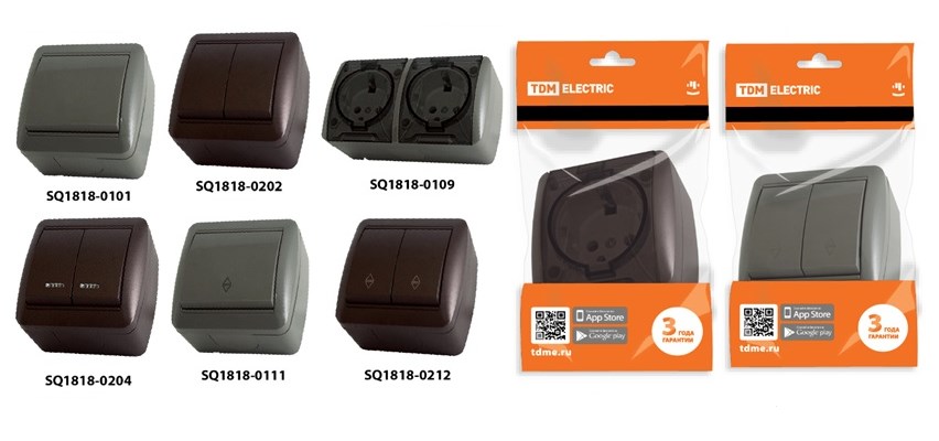 Электроустановочные изделия серии Селигер от TDM ELECTRIC Электроустановочные изделия серии Селигер от TDM ELECTRIC