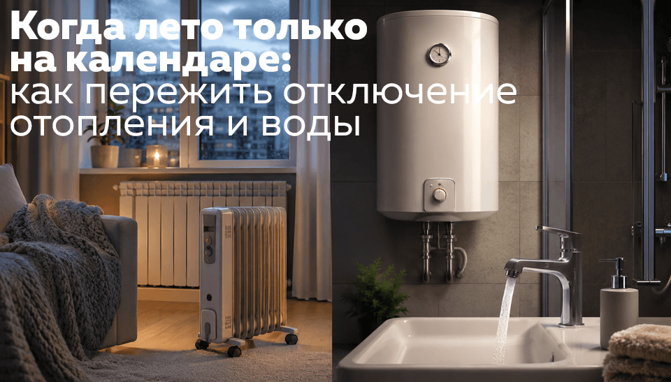 Когда лето только на календаре: как пережить отключение отопления и воды