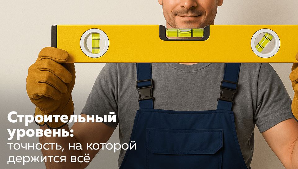 Строительный уровень точность, на которой держится всё