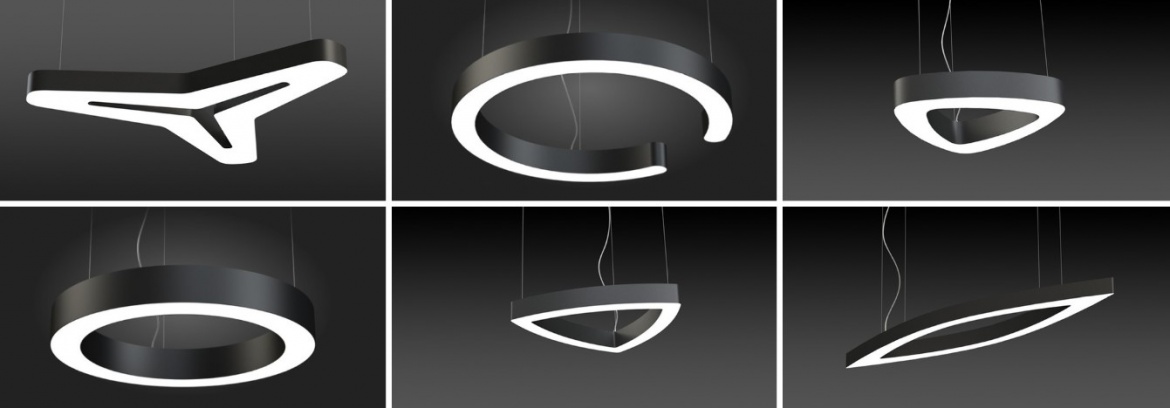 Дизайнерские безрамочные светильники серии FLD от Световых Технологий