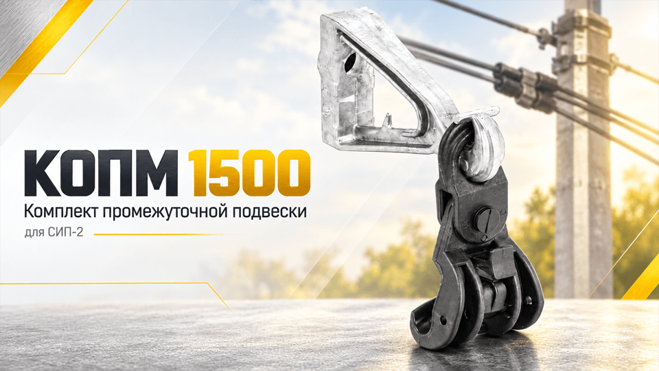 КОПМ 1500 IEK — новый комплект промежуточной подвески для СИП-2.png
