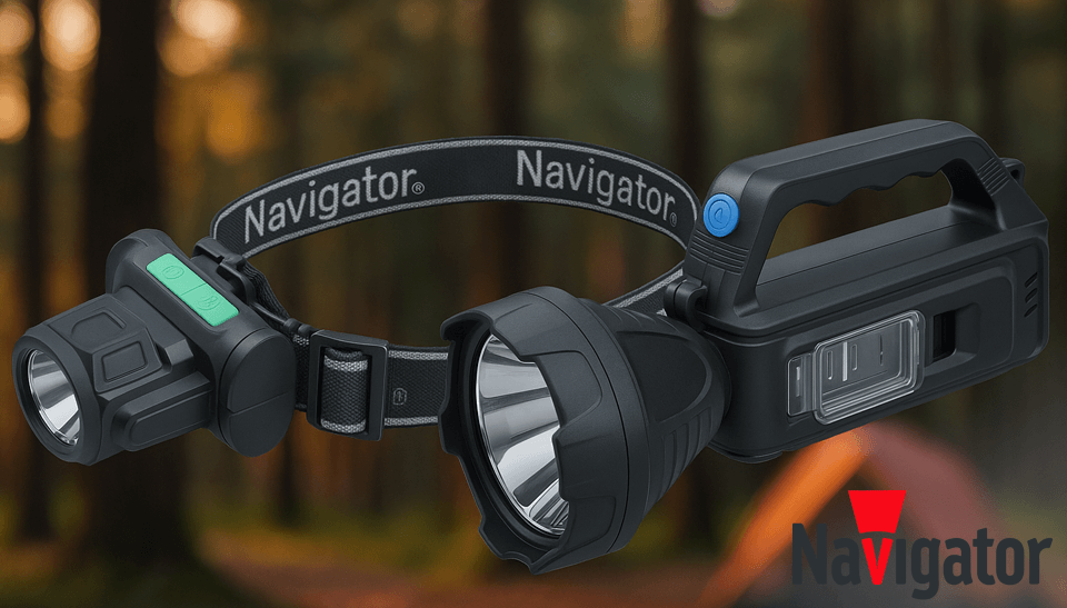 Больше света с фонарями Navigator NPT