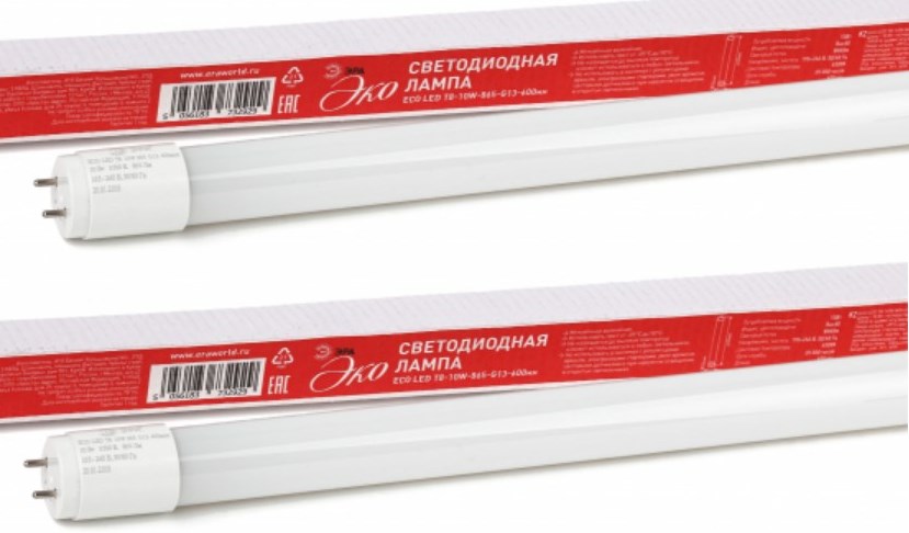 Поступление на склад ламп LED G13 10Вт 6500К 910Lm 260В T8 Б0032975 от ЭРА Поступление на склад ламп LED G13 10Вт 6500К 910Lm 260В T8 Б0032975 от ЭРА