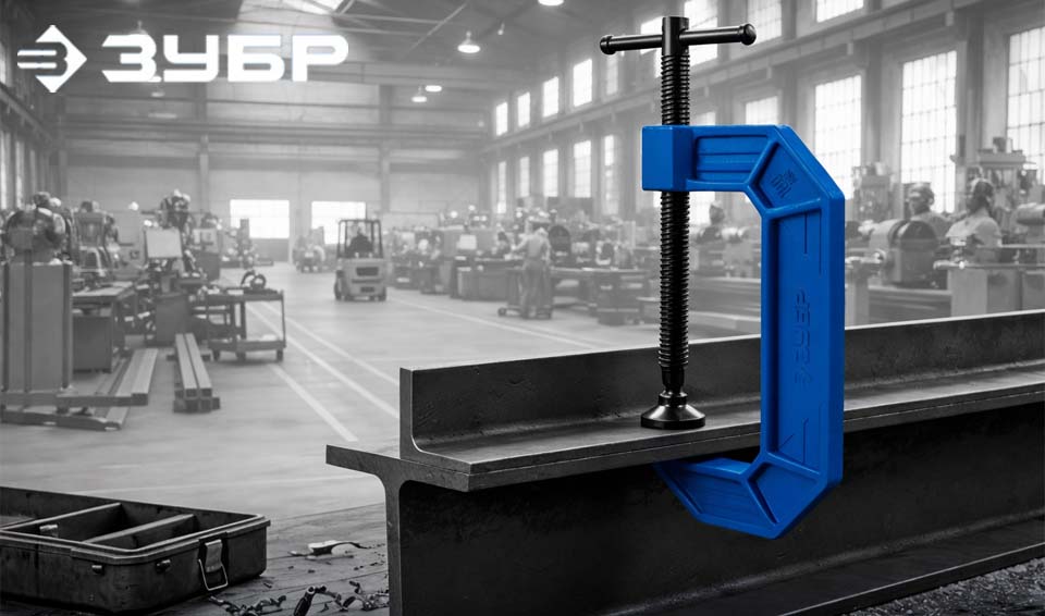 новость Новинка - струбцины тип C из чугуна с шаровидным графитом ЗУБР.jpg