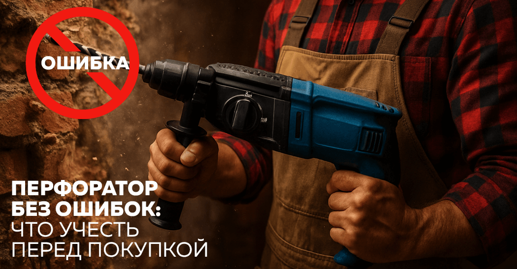 Перфоратор без ошибок: что учесть перед покупкой