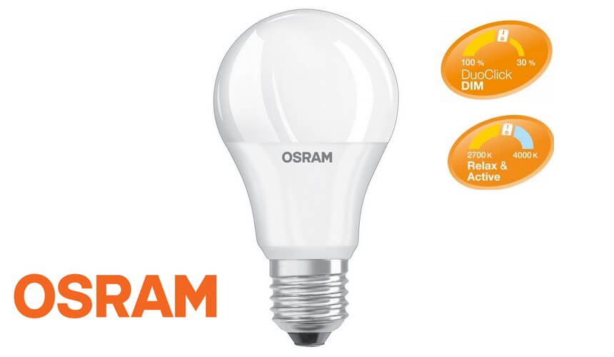 LED-Lampe-OSRAM-Duo-Click-Dim-E27