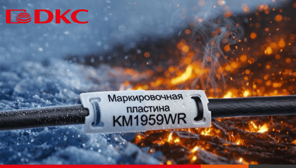 Всепогодные маркировочные пластины ДКС для термотрансферной печати