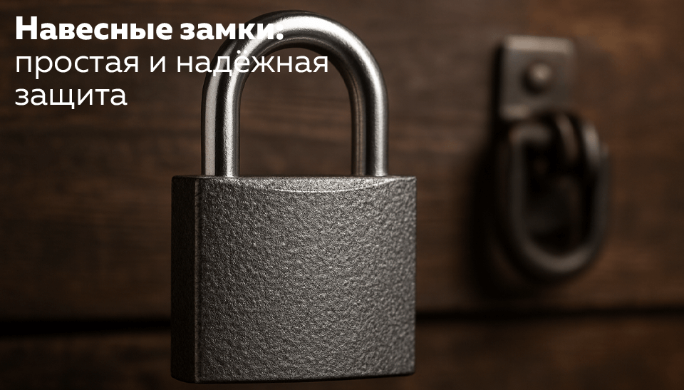 Навесные замки простая и надёжная защита Навесные замки простая и надёжная защита