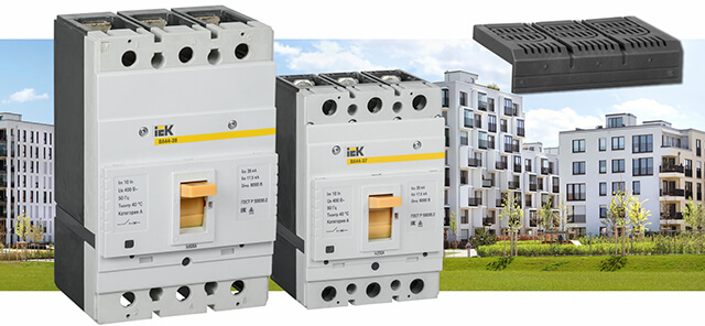 Расширение ассортимента силовых автоматических выключателей ВА44 от IEK